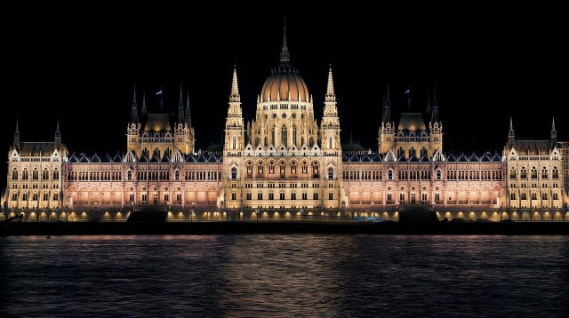 Parlamentsgebäude in Budapest